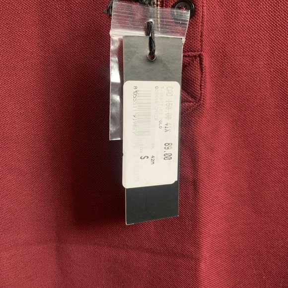 Diesel Polo Dark Red With Tags! Size SMALL ! - Picture 2 of 5